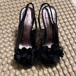 Lulu Townsend peep toe heels.